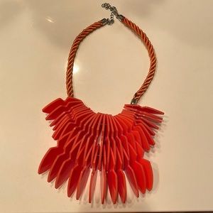 Statement Necklace - Orange